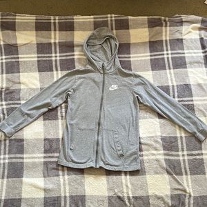 Kids Nike zip-up hoodie